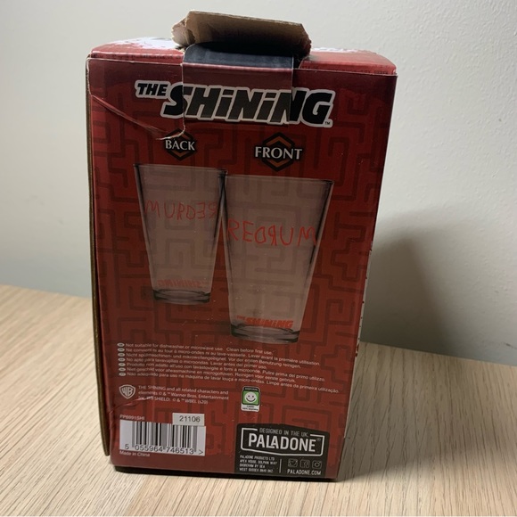 The Shining Redrum glass - Picture 3 of 4